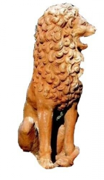 Barocker Löwe Terracotta - Leone barocco